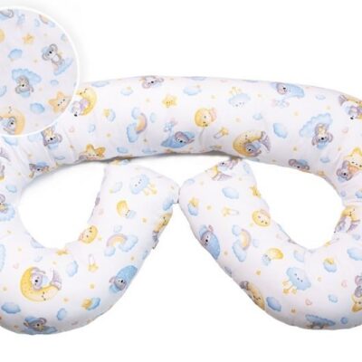 Relaxačný vankúš na dojčenie MAXI "Dreams Koala" - Modrý