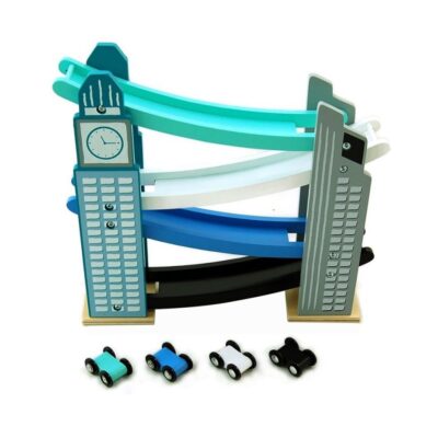 Adam Toys: Drevená dráha s autíčkami