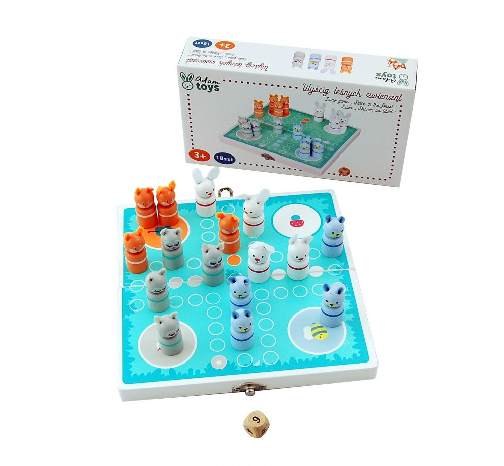 Adam Toys: Človeče, nehnevaj sa! Lesné zvieratká