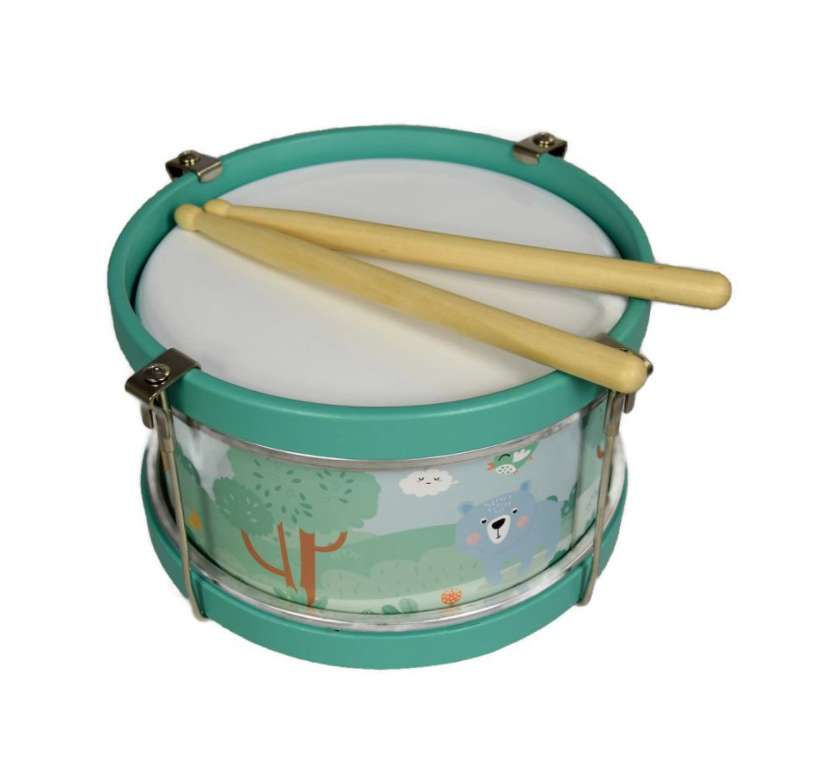 Adam Toys: Drevený bubienok Lesné zv. (mätový)