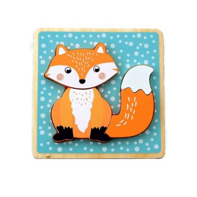 Adam Toys: Edukačná vkladačka Líška