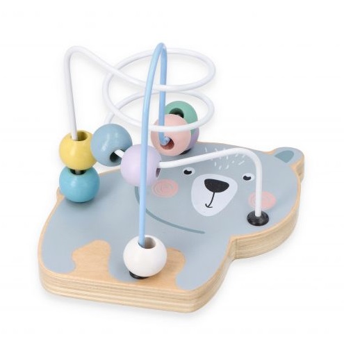 Adam Toys: Edukačný labyrint Macko (modrý)