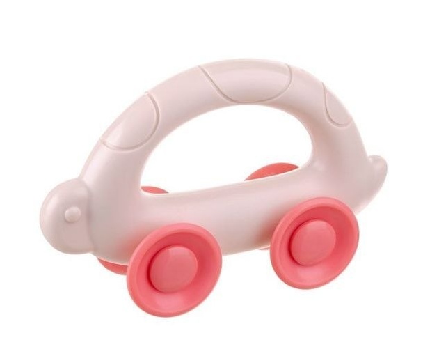 Akuku: Silikónové hryzátko Korytnačka (béžová)