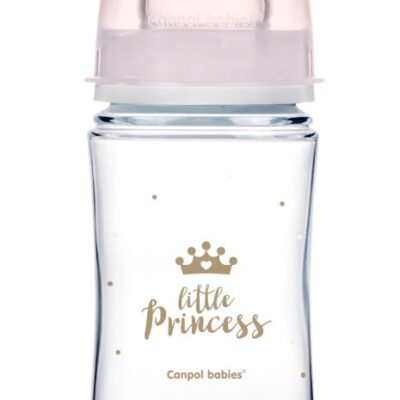 Canpol Babies: Antikoliková fľaša 240ml Princess