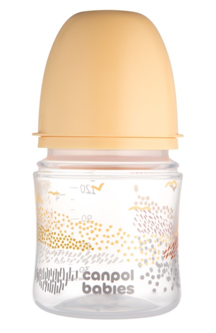 Antikoliková fľaštička EasyStart 120ml MOUNTAINS - bežová