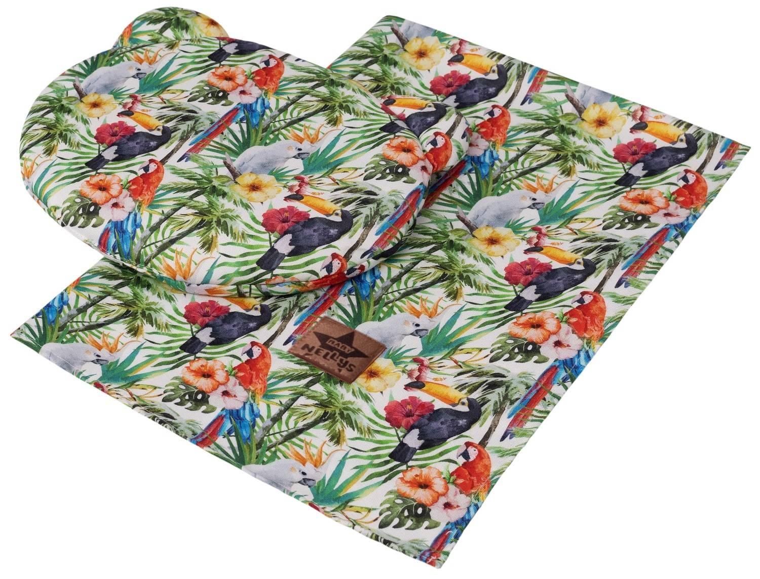 Baby Nellys: Bambus sada Teddy 70x10cm Exotic (zelená)