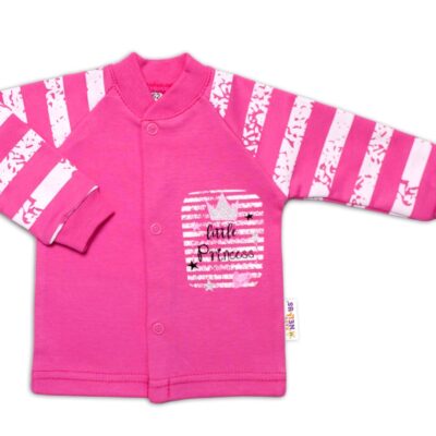 Baby Nellys Bavlnená košieľka Sweet Little Princess, ružová, veľ. 74