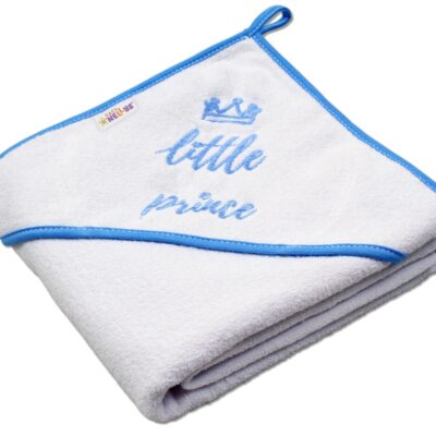 Baby Nellys: Termoosuška Prince 80x80 (bielo/modrá)