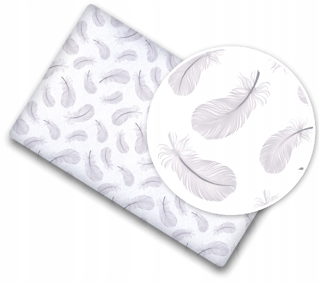 Baby Nellys Detské bavlnené prestieradlo do postieľky, 140x70cm - Pierka