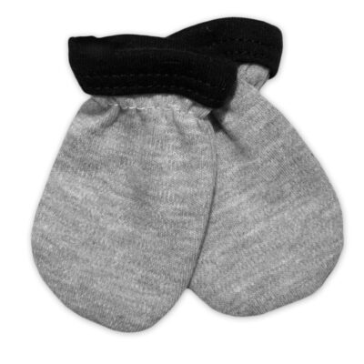 Baby Nellys: Dojčenské rukavičky Prince (sivé)