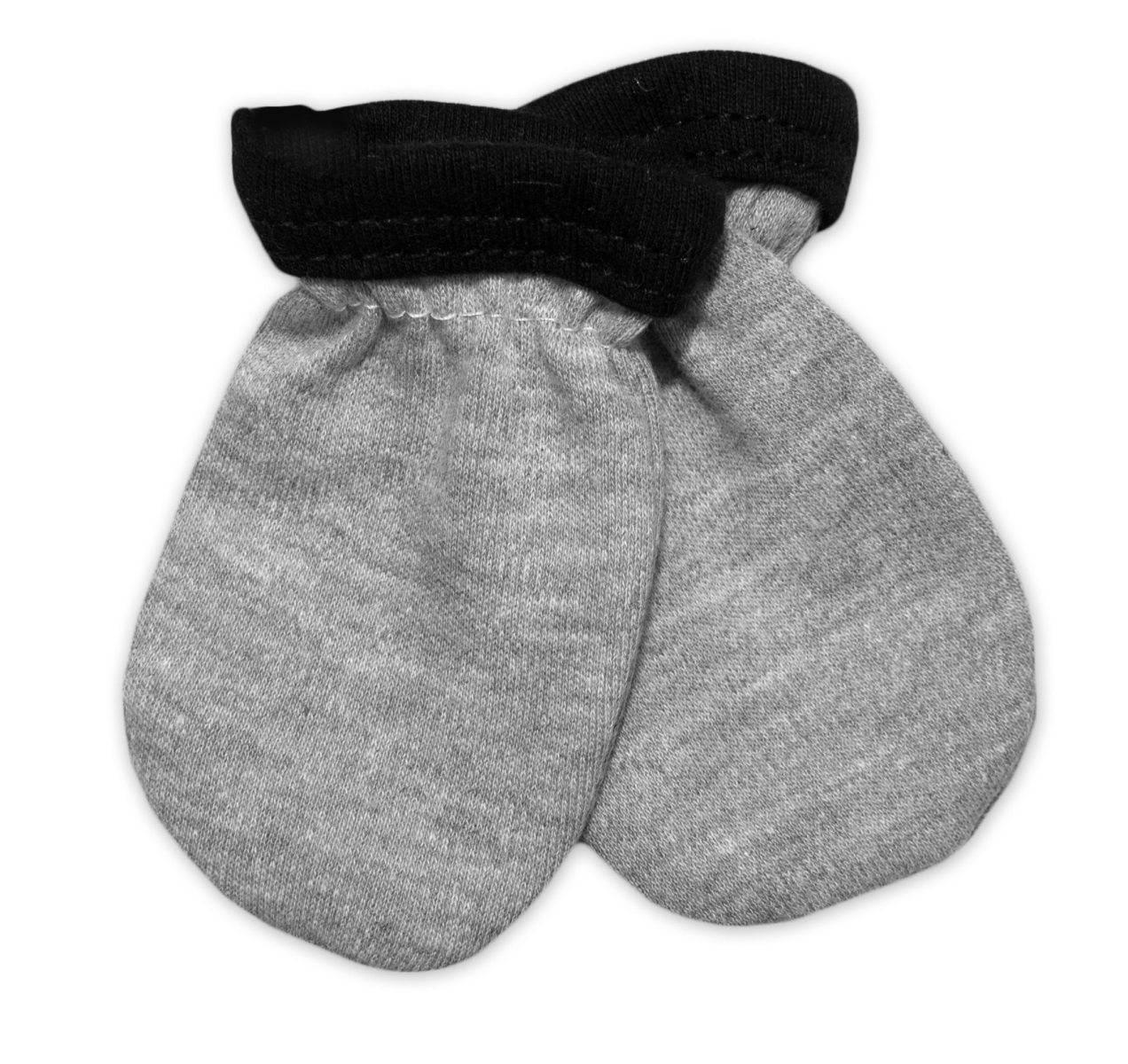 Baby Nellys: Dojčenské rukavičky Prince (sivé)