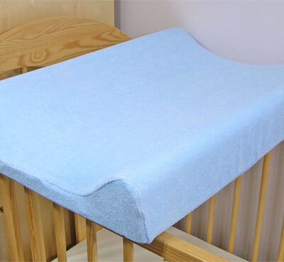 Baby Nellys: Modrý jersey poťah na prebaľovaciu podložku