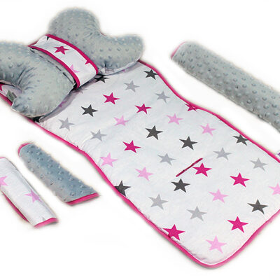 Baby Nellys: Komplet do kočíka č.5 (podložka, poťah)