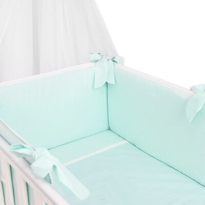 Baby Nellys: 3-dielny set Mantinel Royal Baby (mätový)