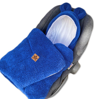 Baby Nellys: Deka Medvedík 100x100cm (modrá)