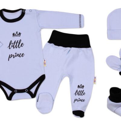 Baby Nellys Súpravička do pôrodnice Princ - modrá