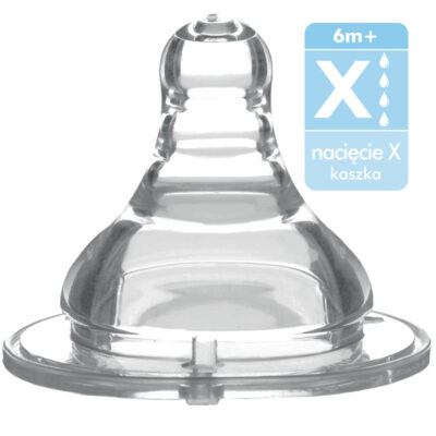 BabyOno: Antikolikový cumlík na kašu 6m+ (široký)