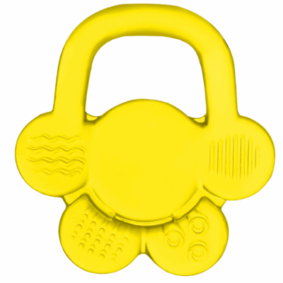 BabyOno: Žlté gélové hryzátko