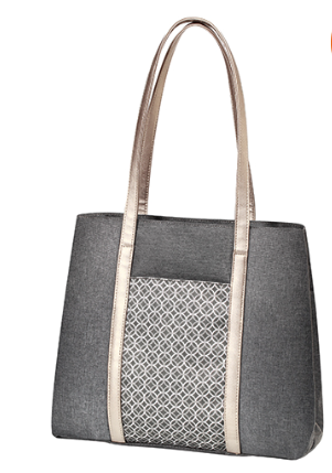 BabyOno: Taška na kočík Basic City (grafit/zlatá)