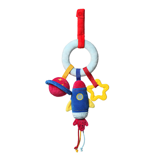 BabyOno: Závesná hračka COSMOS (modrá/červená)