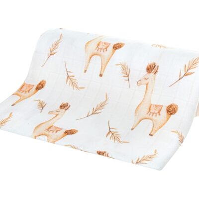 Bambusová mini plienka lux, 30x30cm, Alpaka