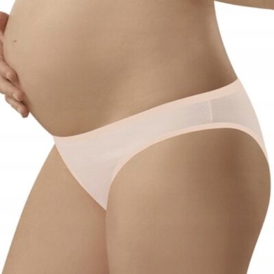 Bavlnené nohavičky Mama Mini, 1ks v balení, púdrové, veľ. M