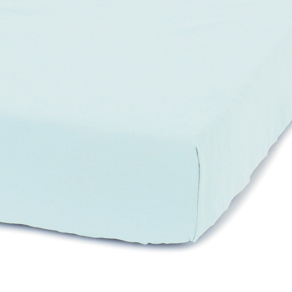 Bavlněné prestieradlo 60x120cm - sv. modré