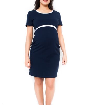 Be MaaMaa Tehotenské a dojčiace šaty Aldona, veľ. XS