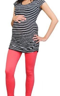 Be MaaMaa Tehotenské legíny - koralové