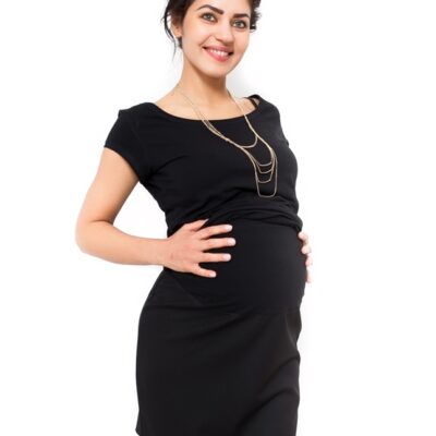 Be MaaMaa Tehotenské sukne Leda - čierná