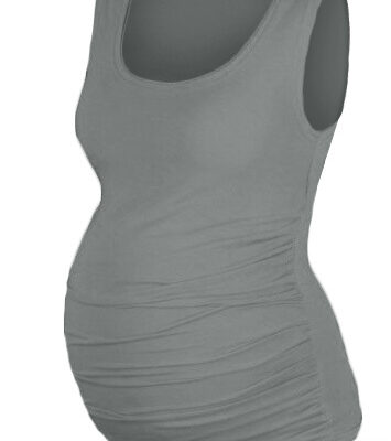 Be MaaMaa Top, tielko DANA nielen pre tehotné - šedá, veľ. S/M