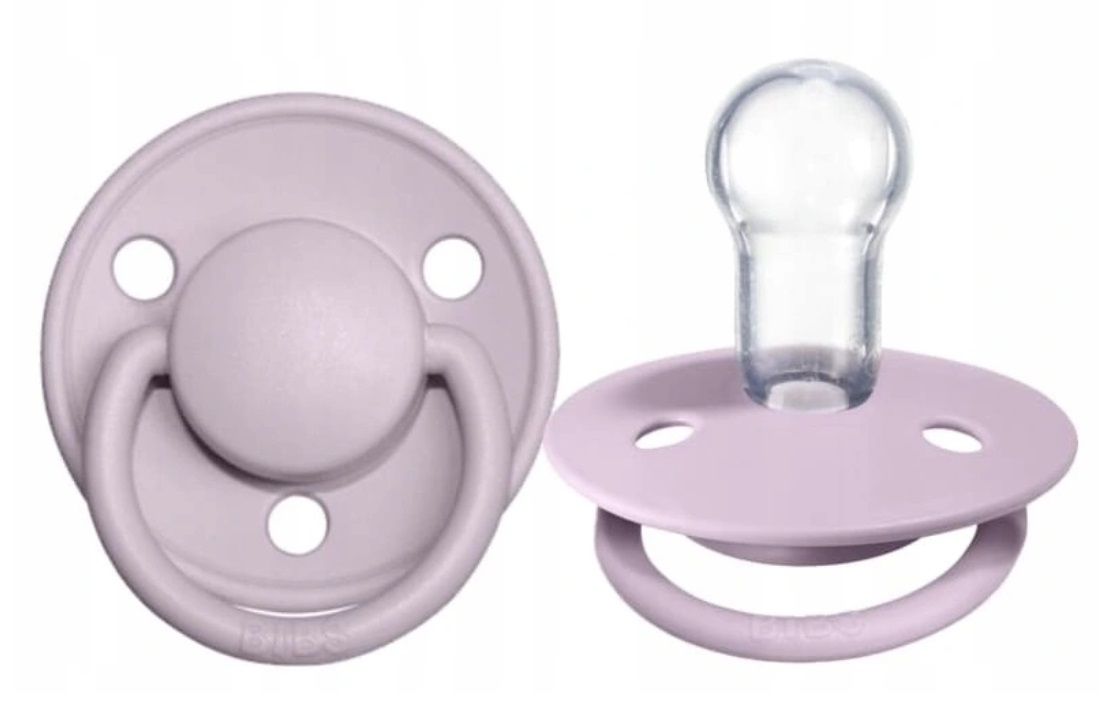 BIBS DE LUX: Silikónový cumlík 0-36m (lila)