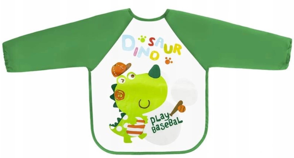 BocioLand: Nepremokavý podbradník Dino (zelený)