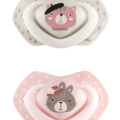 Canpol Babies: Cumlíky +18m Bonjour Paris (ružová/sivá, 2ks)