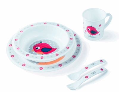 Canpol babies: Detský riad Vtáčik