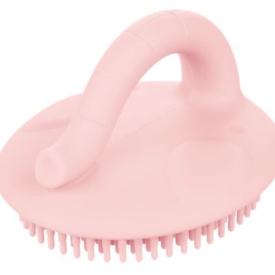 Canpol Babies: Silikónová kúpeľová kefa (ružová)