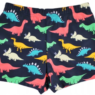 Chlapčenské plavky - Noviti, Dino, granát/neón, veľ. 152/158