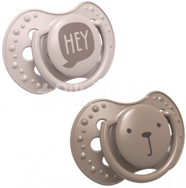 Lovi: Cumlíky 3-6m HEY GIRL (hnedá/ružová)