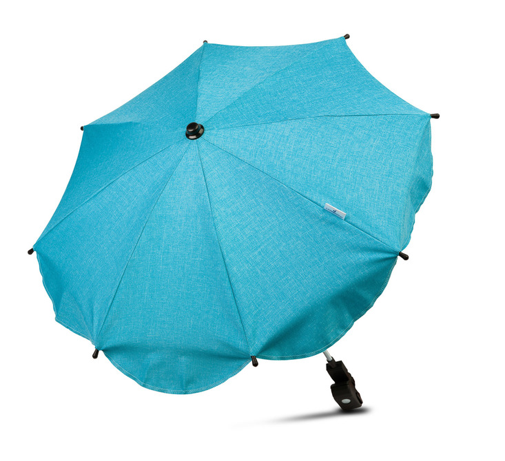 Dáždnik/slnečník ku kočíku - morsky modrá