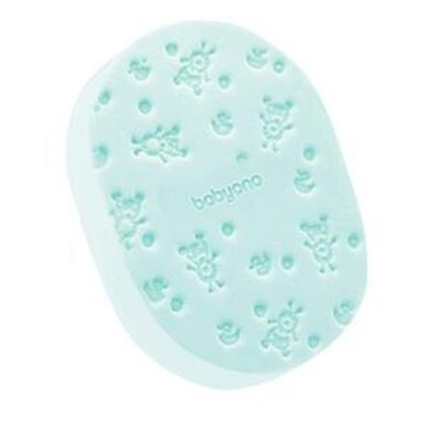 Detská hubka na umývanie - zelená