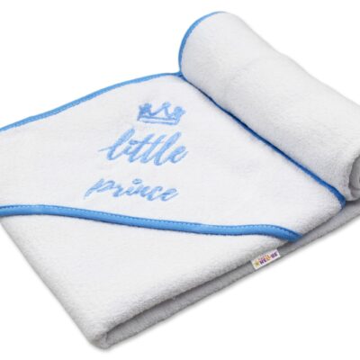 Detská termoosuška Prince 100x100 (biela/modrá)