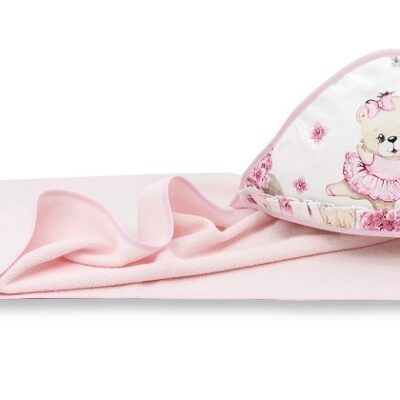 Termoosuška Míša Baletka 100x100cm (ružová)