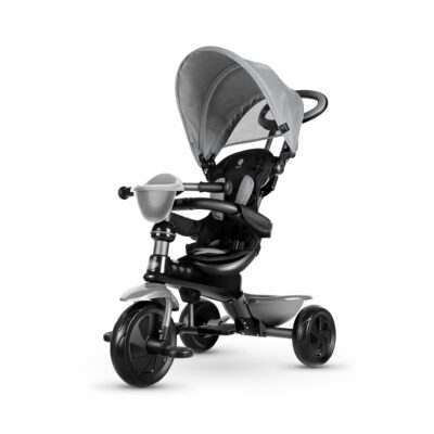 Detská Trojkolka Qplay Cosy 4V1, sivá