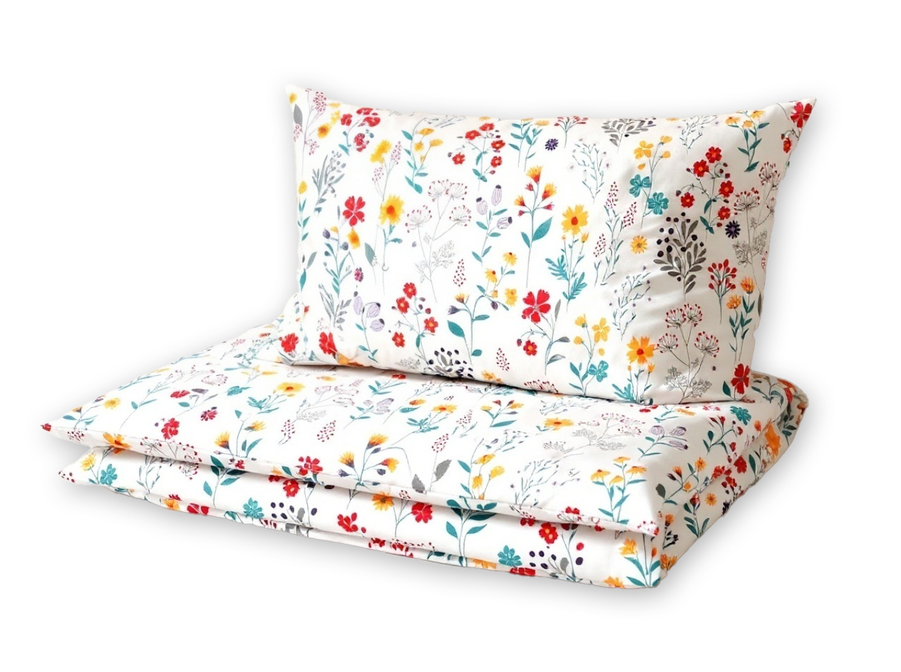 Detské obliečky, bavlna 2D 140x200/70x80 - Kúzelná lúka