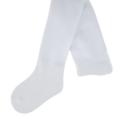 Detské pančucháče bavlna, Noviti, biele