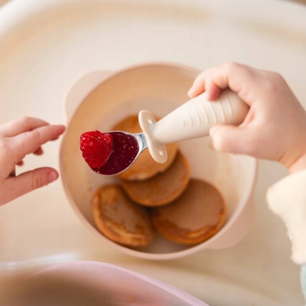 Detské príbory z nerezovej ocele - mätové – Obrázok 5