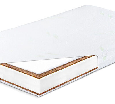 Detský matrac aloe kokos, pena, kokos, 120x60x11cm