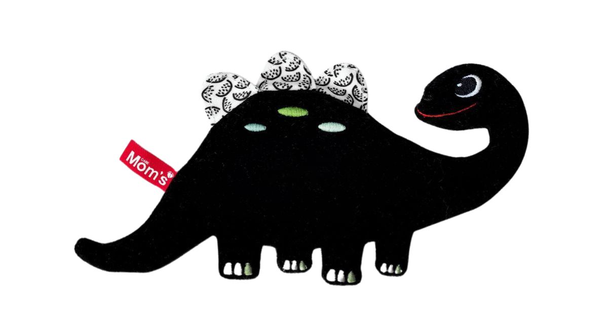 Dinosaurus šuštiaca kontrastná hračka, zmyslová hračka