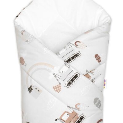 Dojčenská zavinovačka Klasik Malý staviteľ, šedá