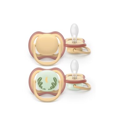 Dojčenský cumlík, cumlík Air, 0-6m, Deň a Noc, Moon